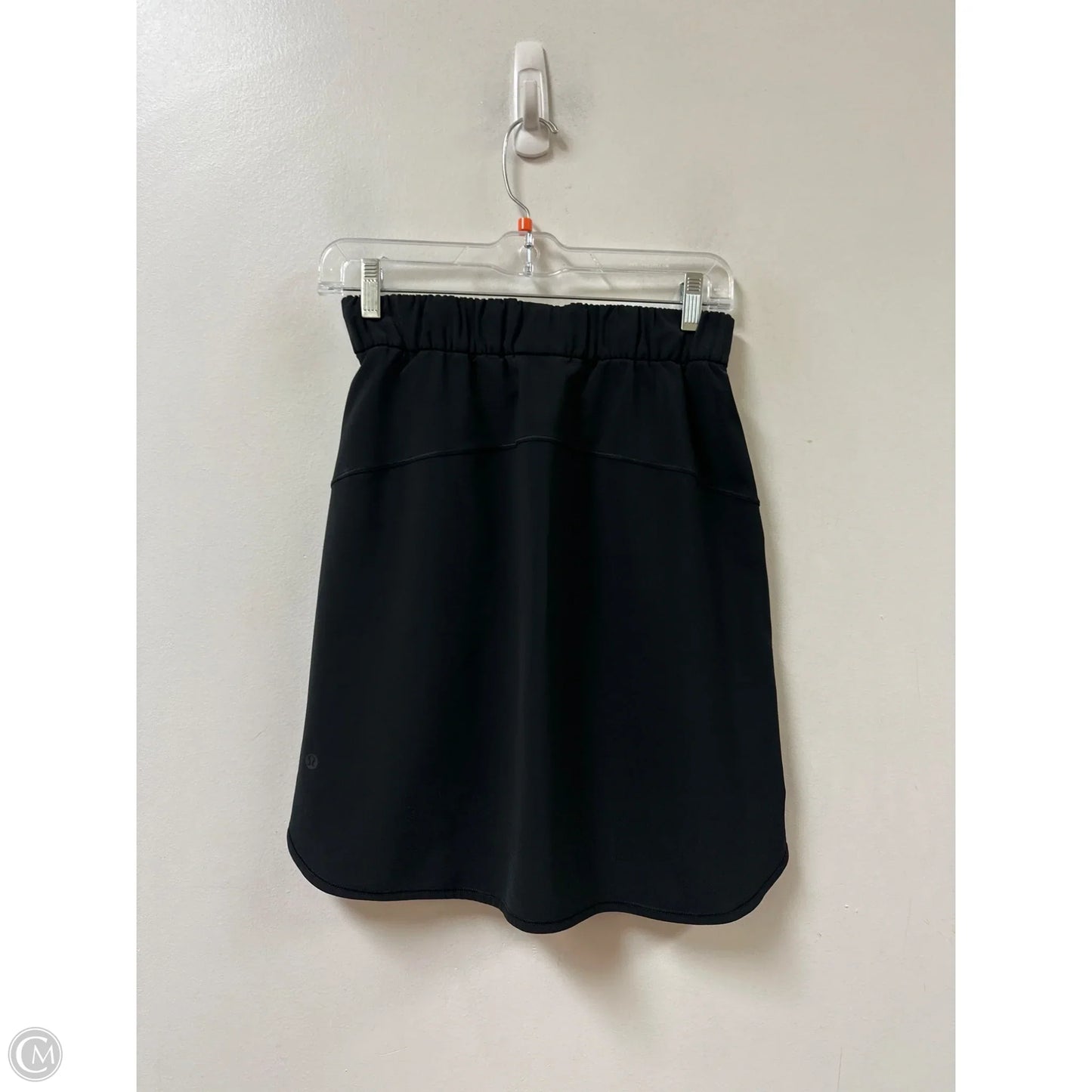 Athletic Skirt By Lululemon In Black, Size: 4