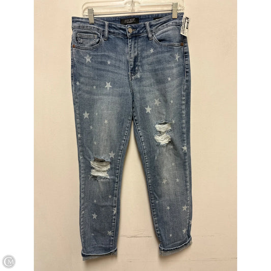 Jeans Boyfriend By Judy Blue In Blue Denim, Size: 8