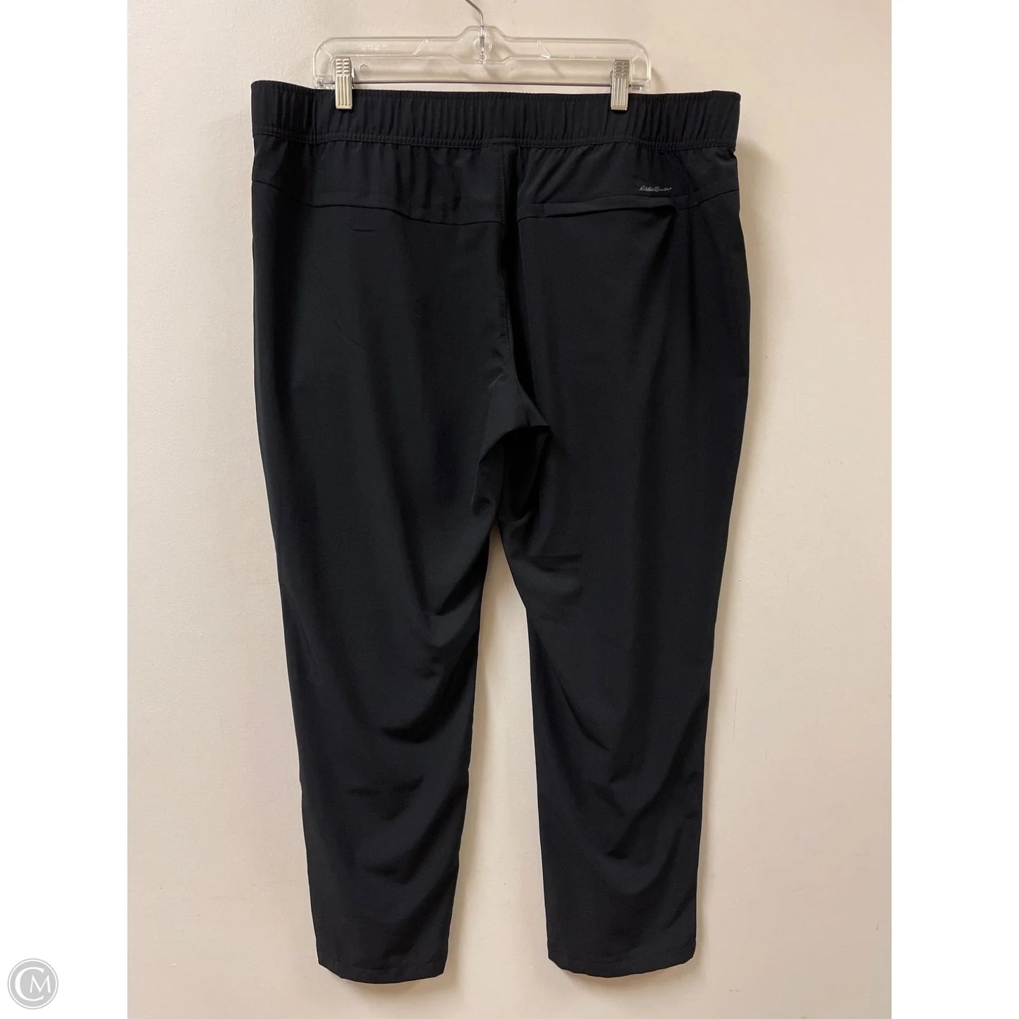 Athletic Pants By Eddie Bauer In Black, Size: Xl