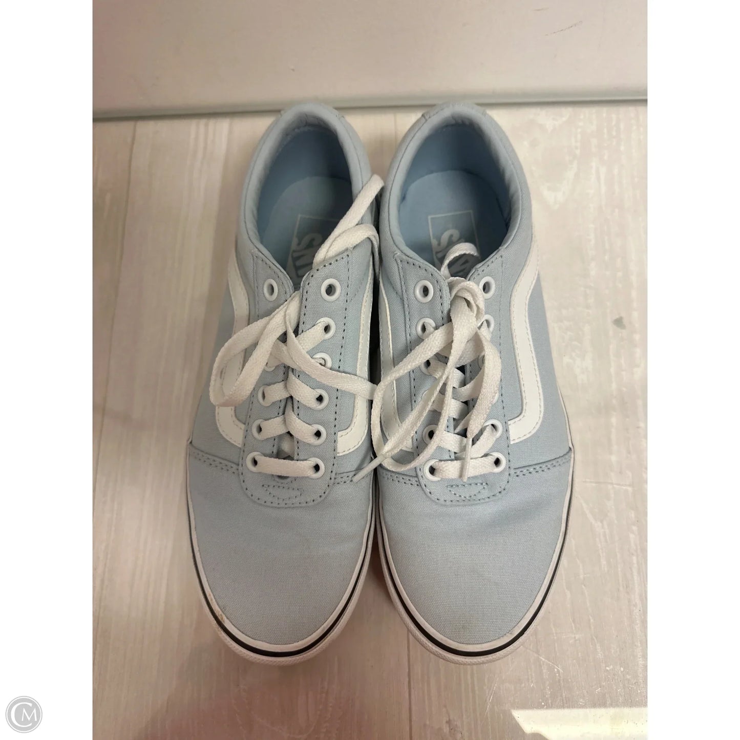 Shoes Sneakers By Vans In Blue, Size: 8.5