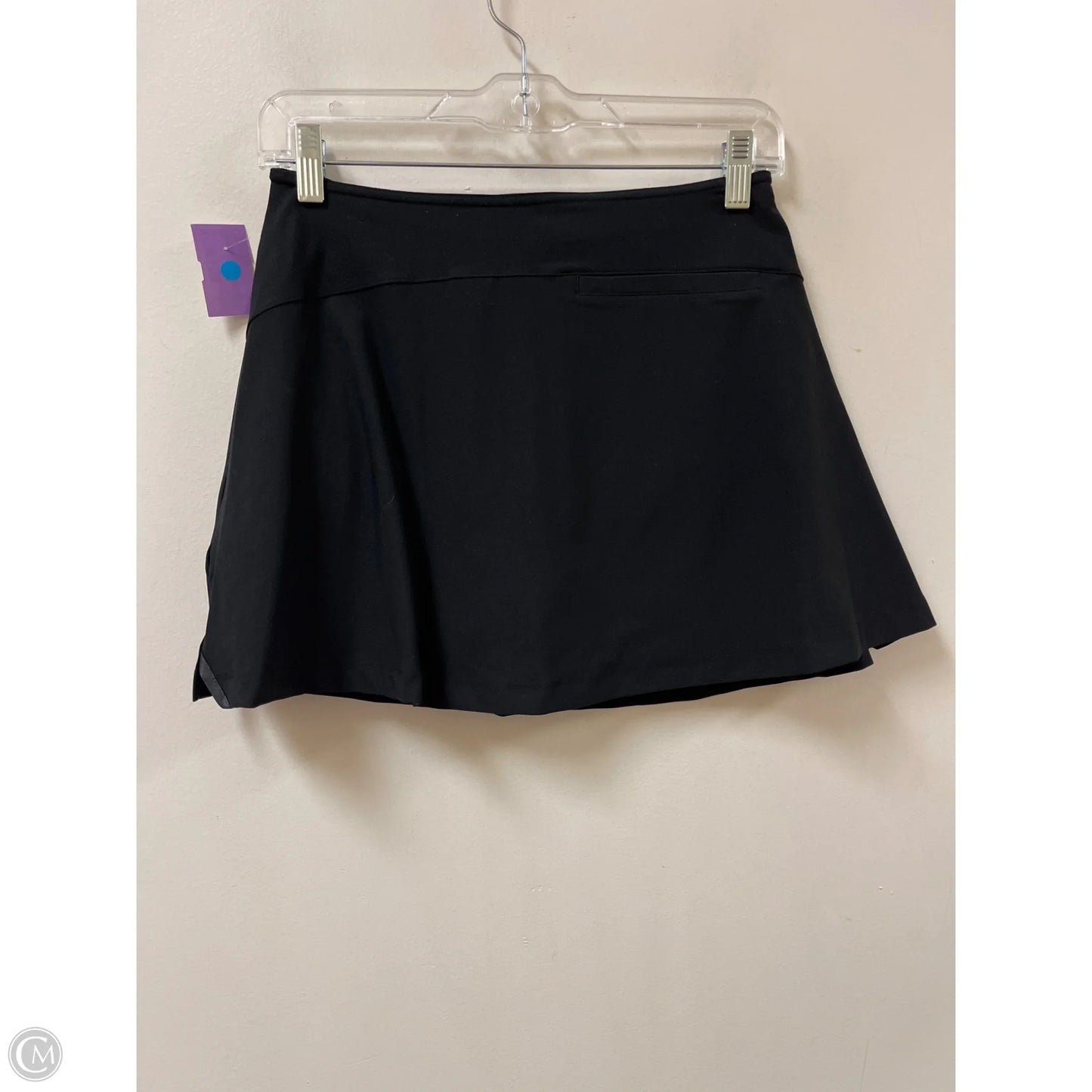 Athletic Skort By Nike In Black, Size: S