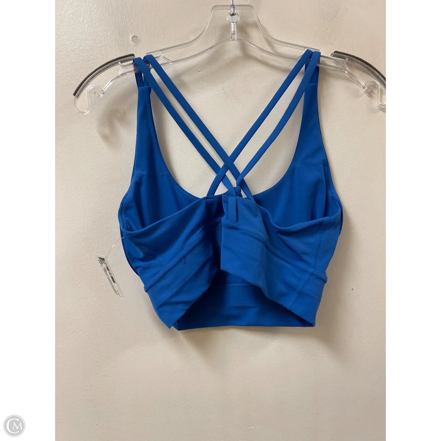 Athletic Bra By Clothes Mentor In Blue, Size: M