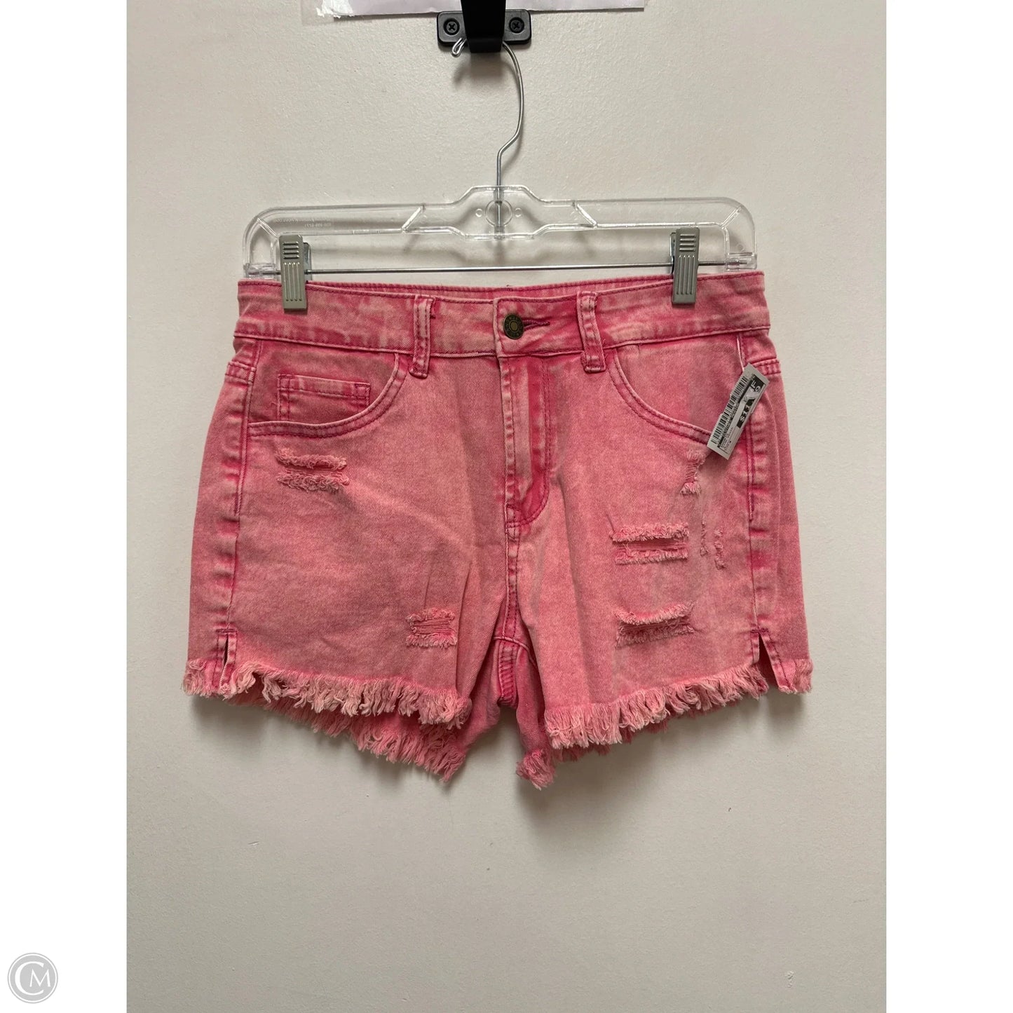 Shorts By Clothes Mentor In Pink Denim, Size: 4