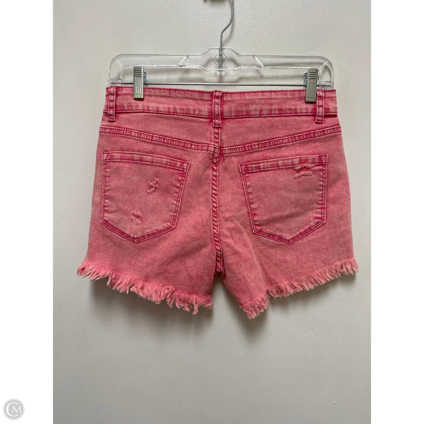 Shorts By Clothes Mentor In Pink Denim, Size: 4