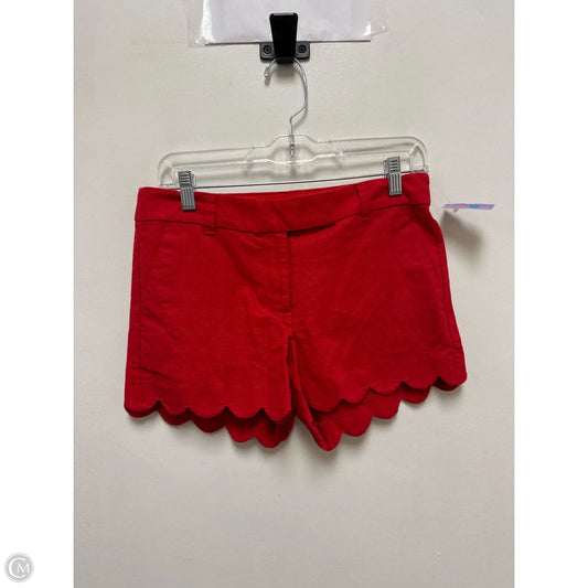 Shorts By J. Crew In Red, Size: 4