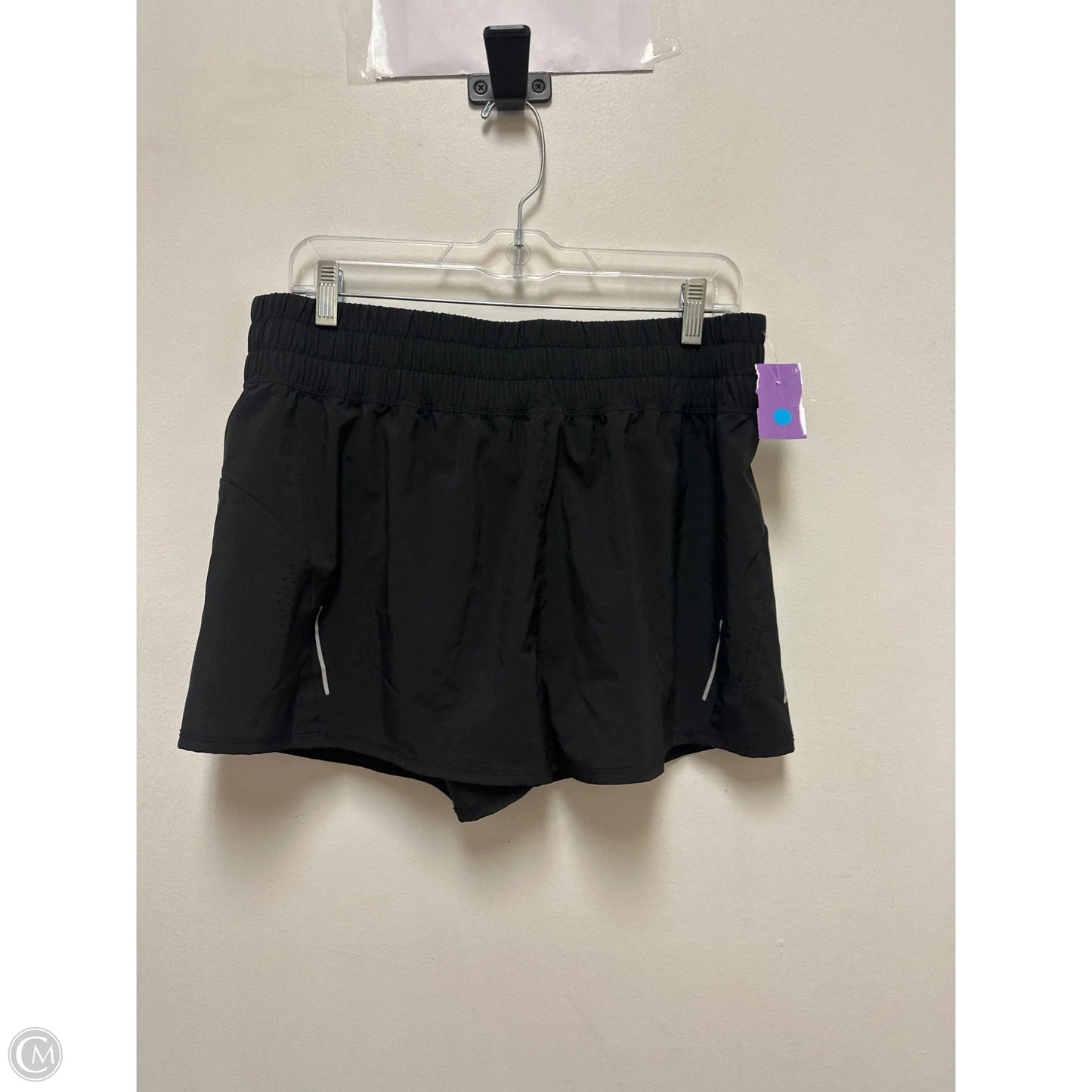 Athletic Shorts By Asics In Black, Size: L