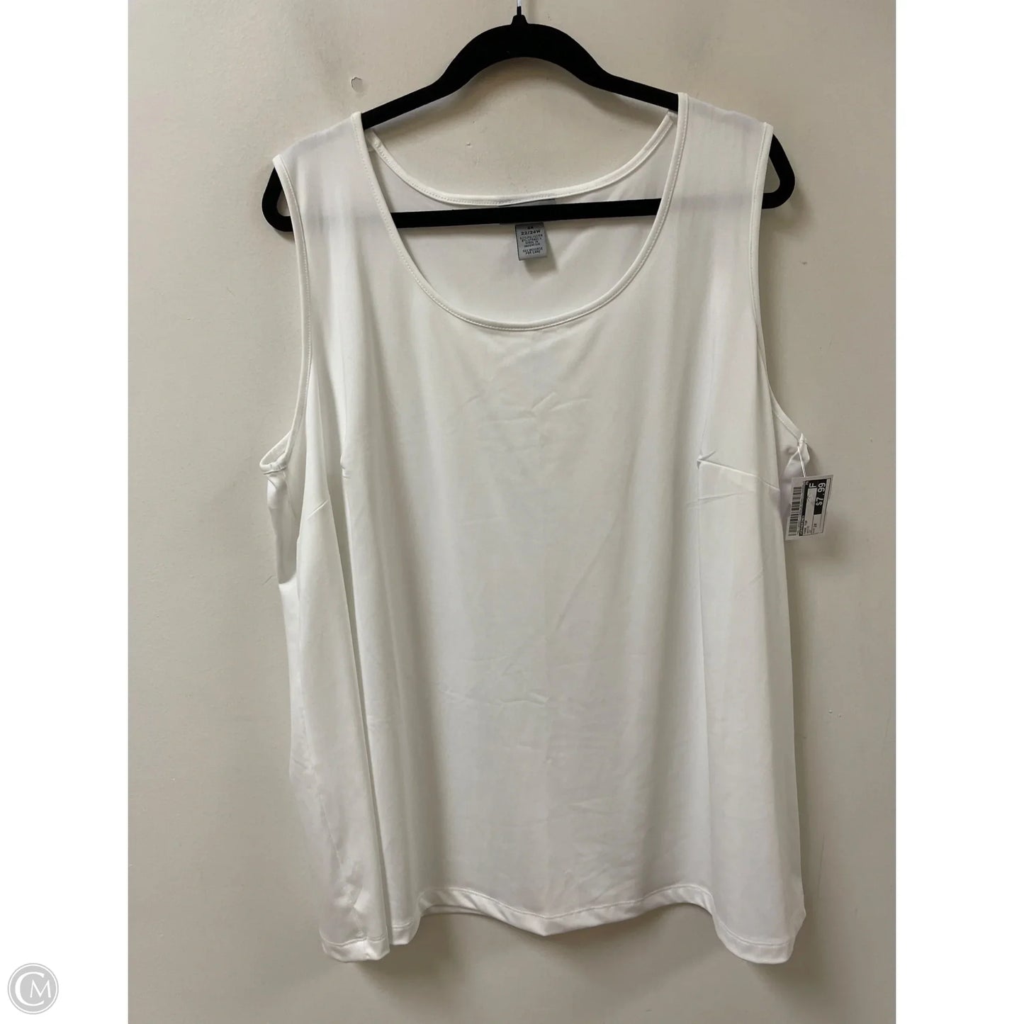 Tank Top By Catherines In White, Size: 2x