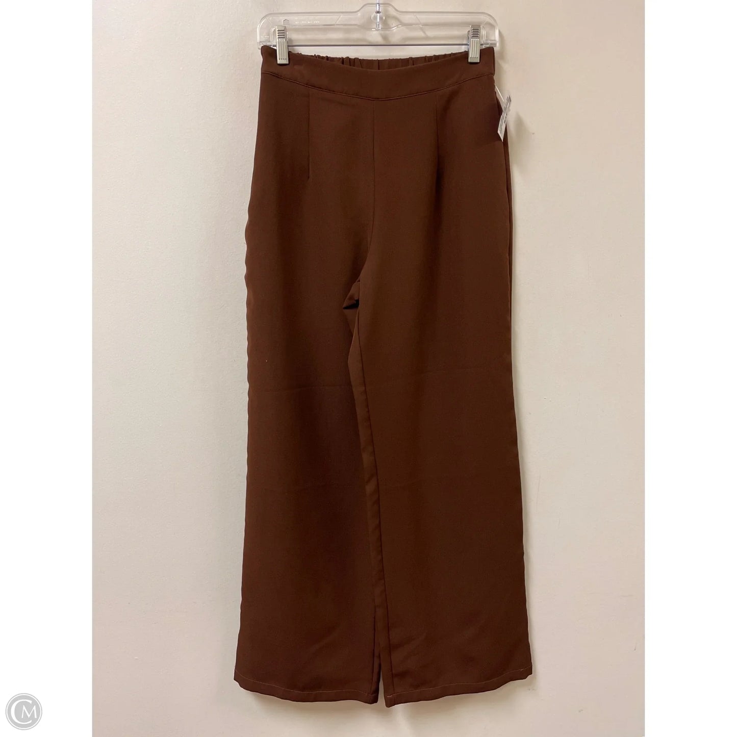 Pants Wide Leg By Clothes Mentor In Brown, Size: 4