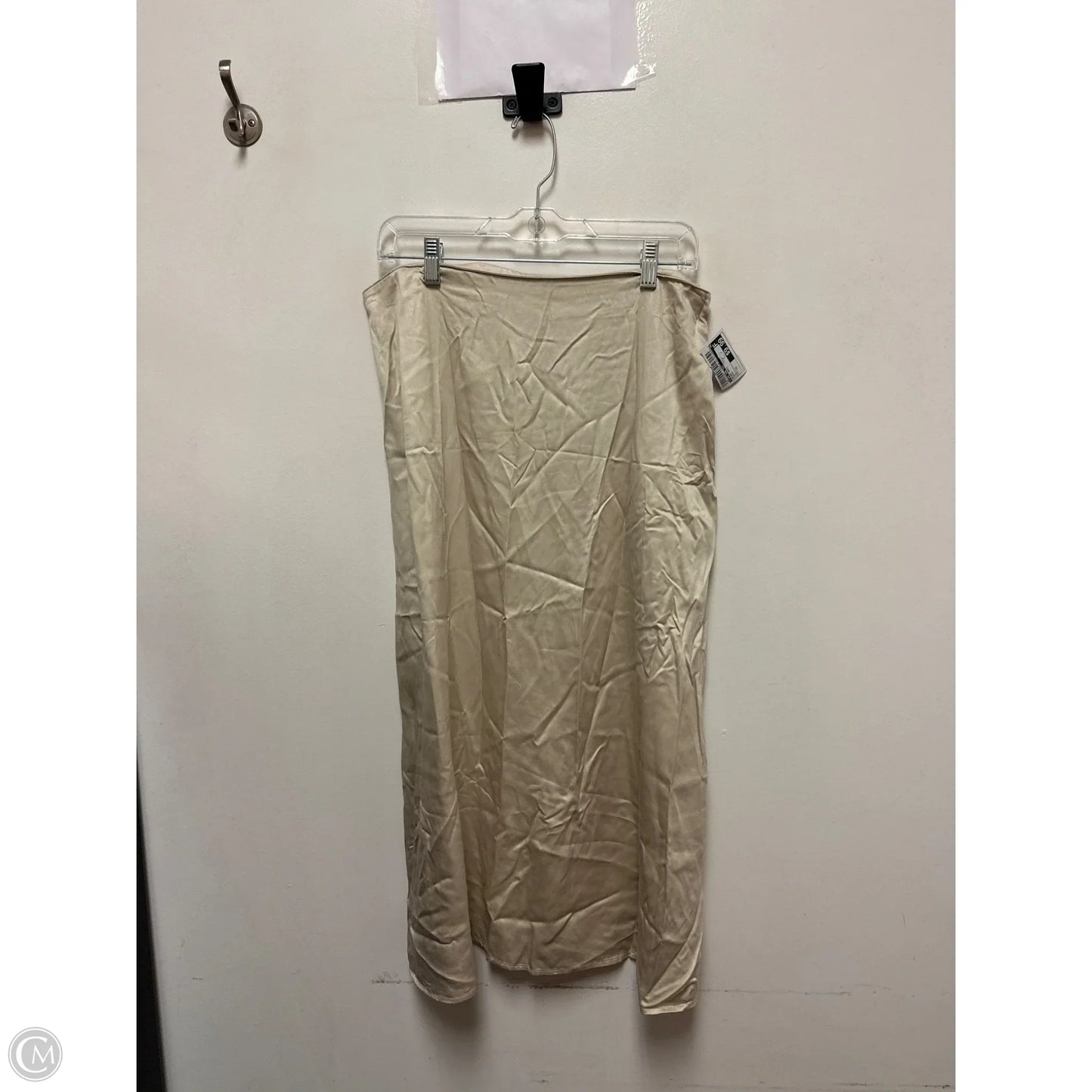 Skirt Maxi By Time And Tru In Cream, Size: 12