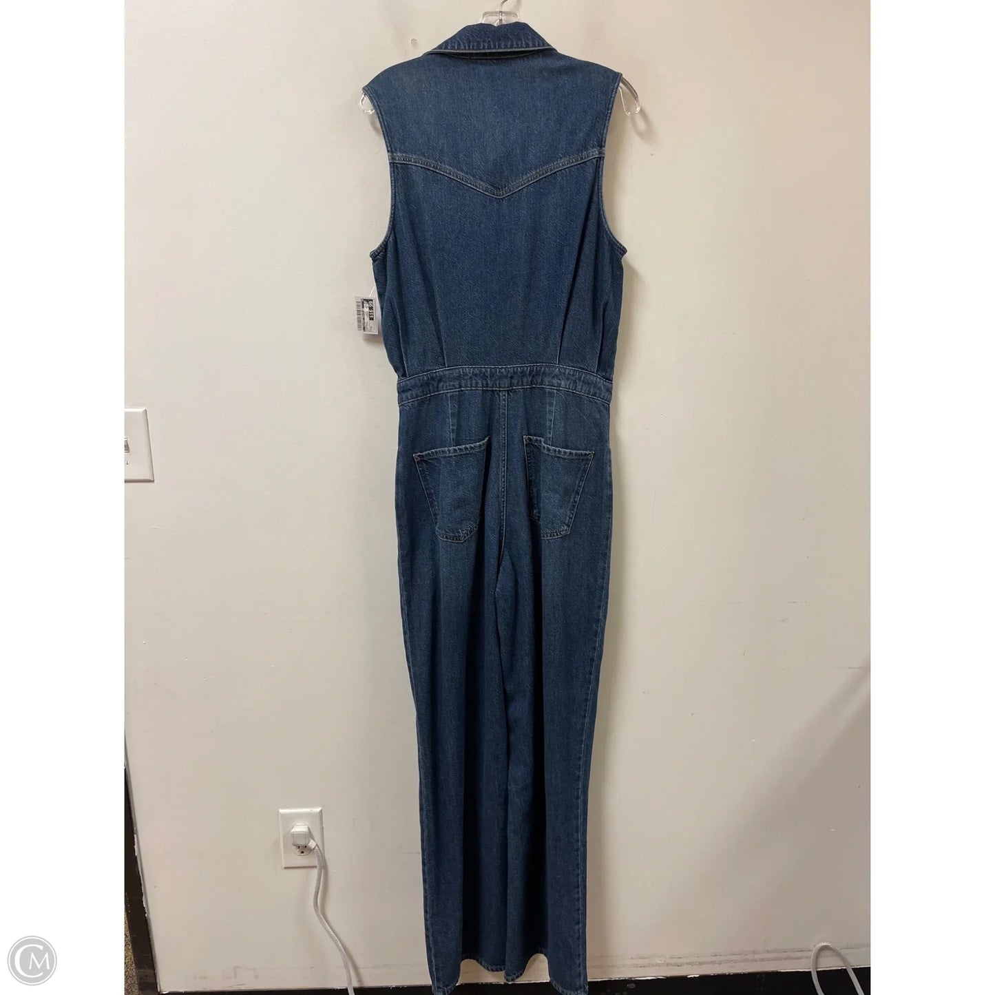 Overalls By Clothes Mentor In Blue Denim, Size: M