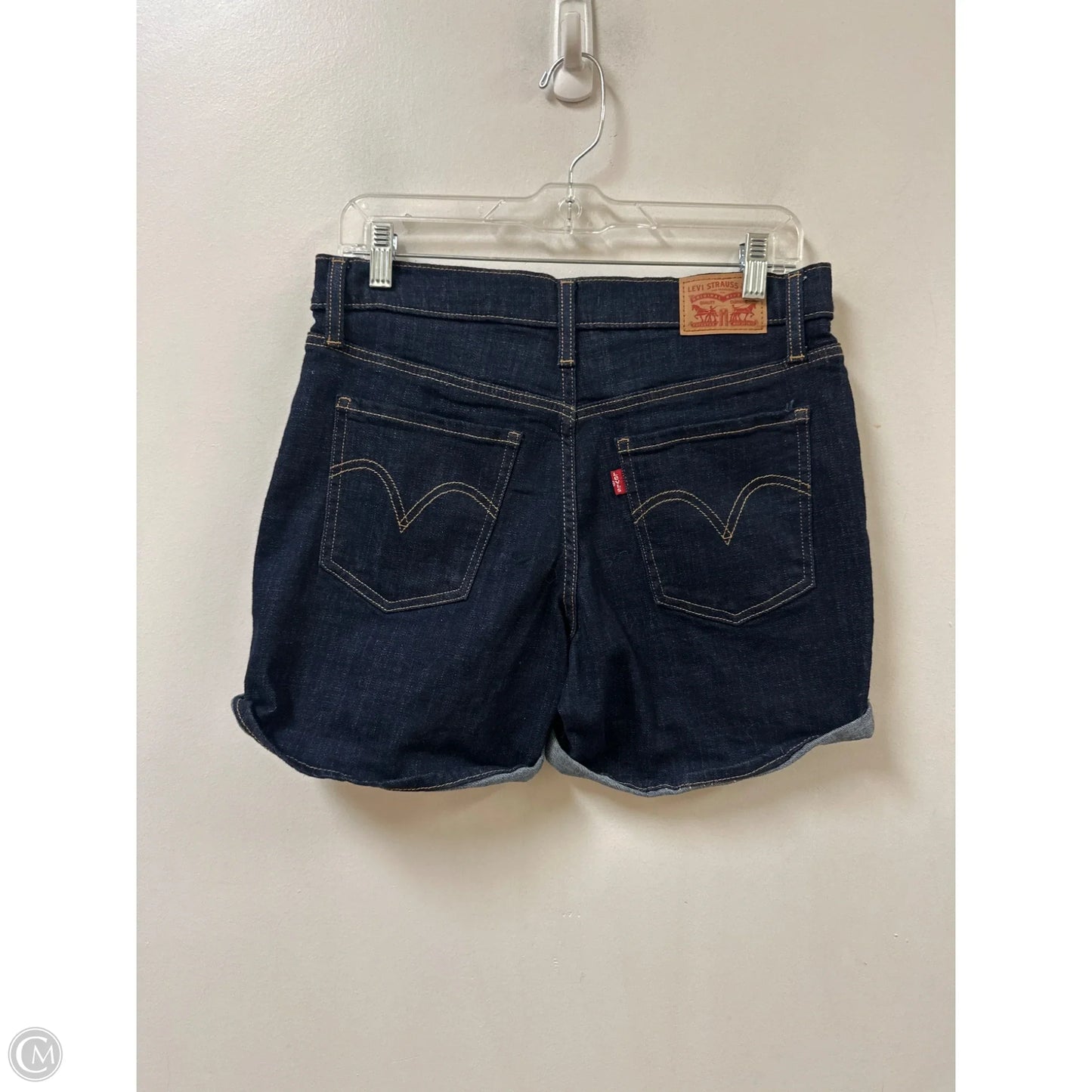 Shorts By Levis In Blue Denim, Size: 8
