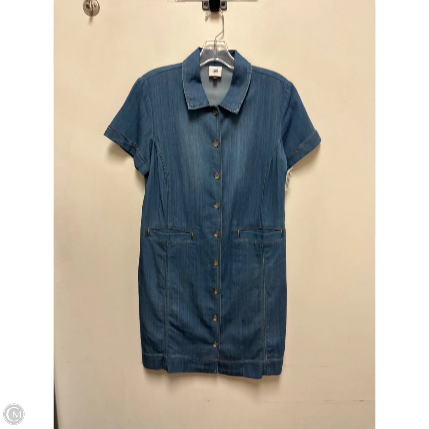 Dress Casual Short By Cabi In Blue Denim, Size: S