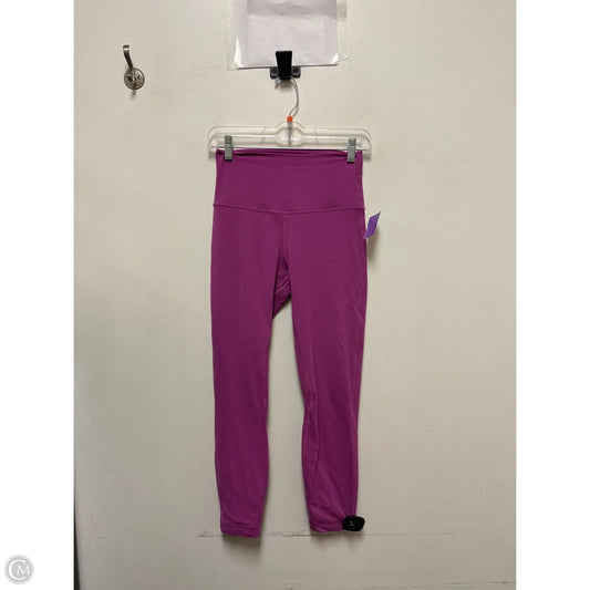 Athletic Leggings By Lululemon In Purple, Size: 6