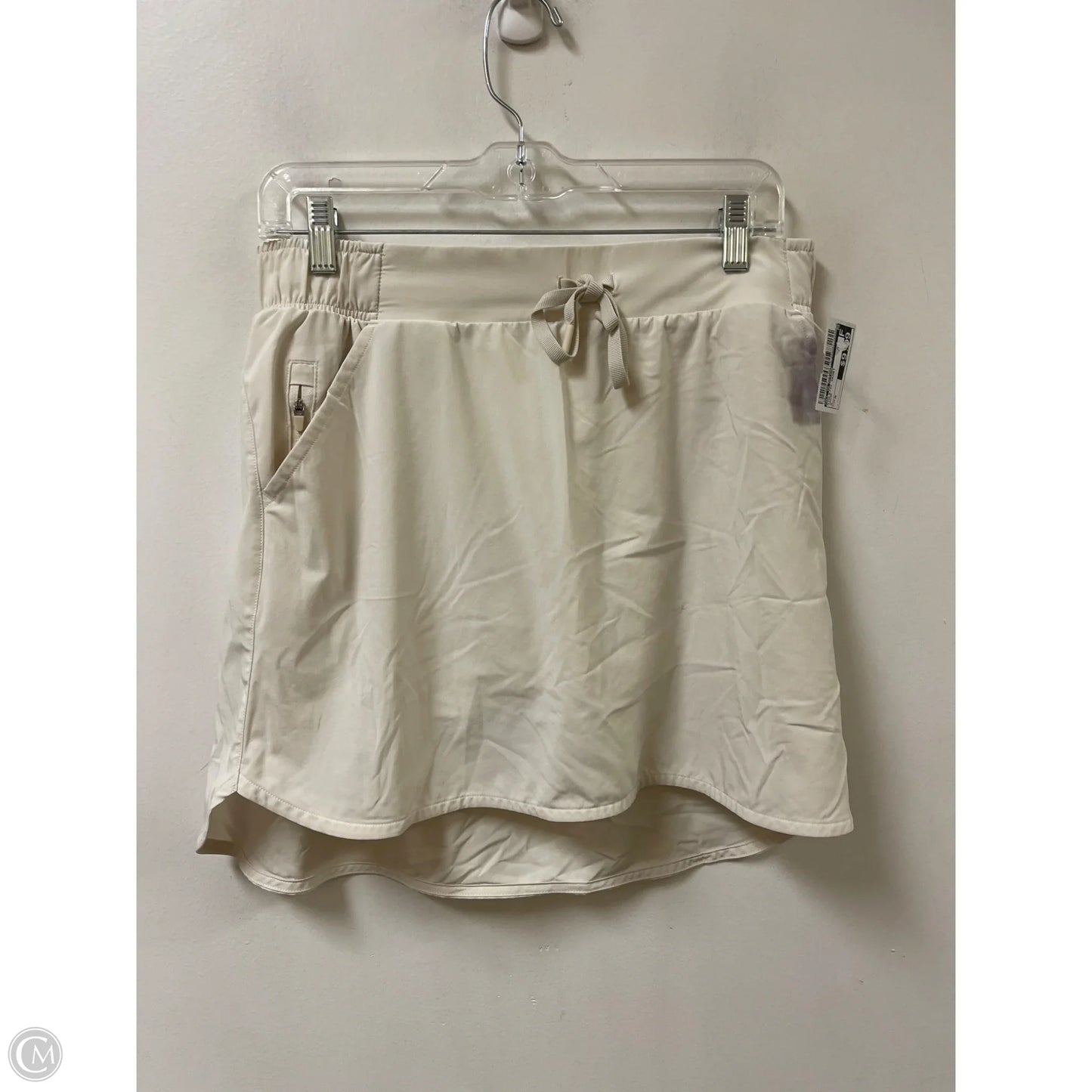 Athletic Skort By All In Motion In Cream, Size: M