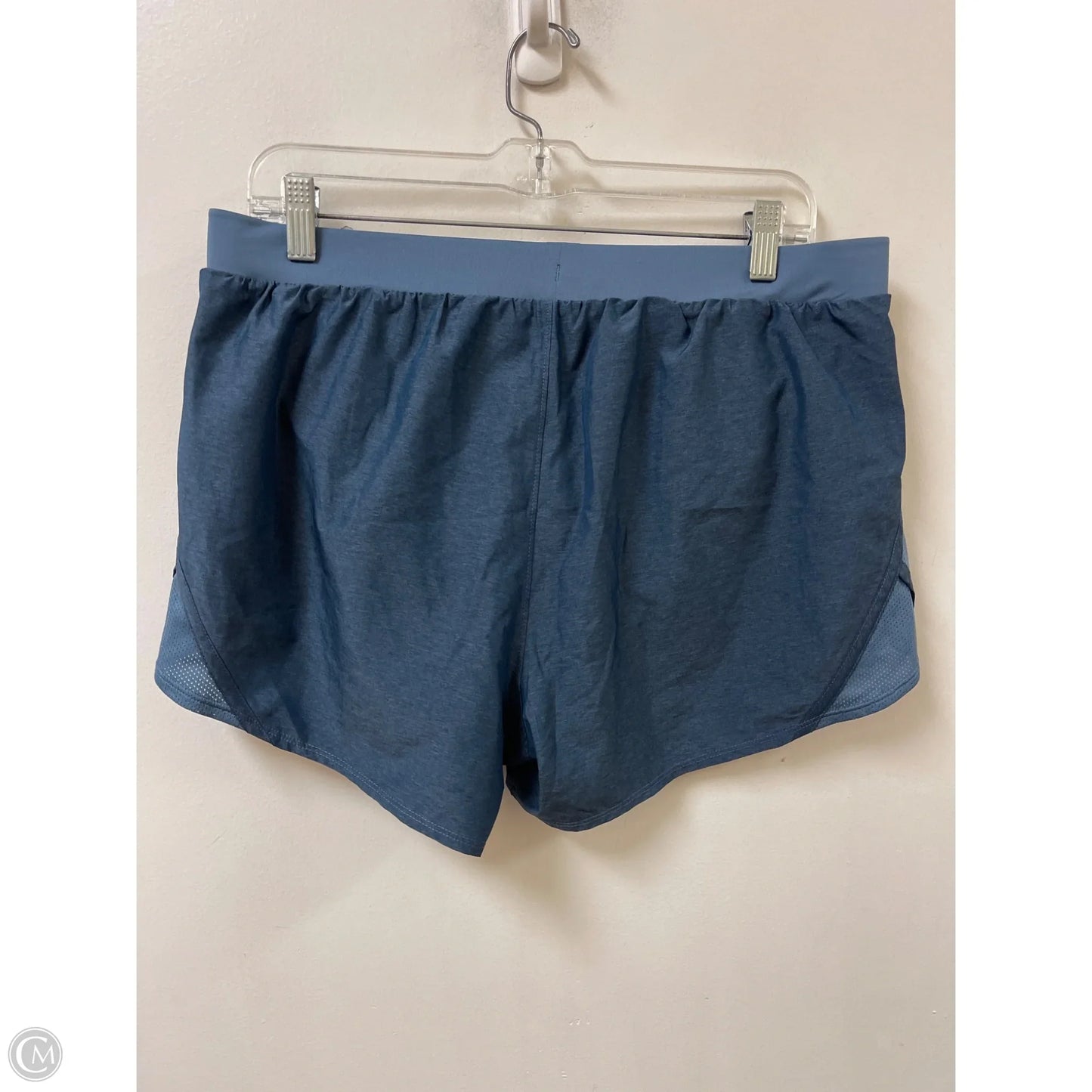 Athletic Shorts By Under Armour In Blue, Size: L