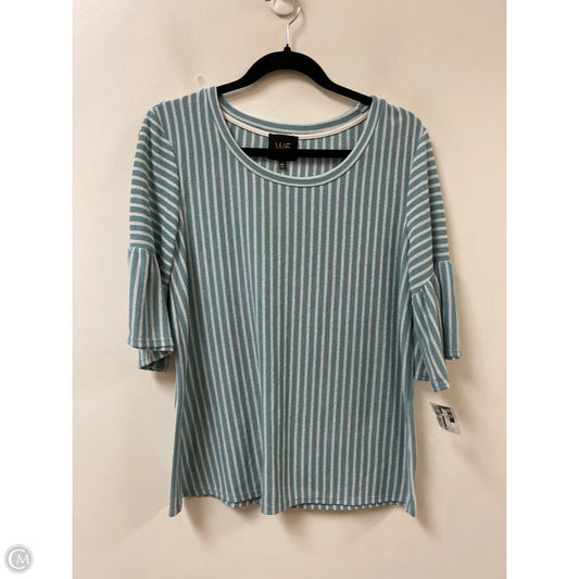 Top Long Sleeve By W5 In Green, Size: L