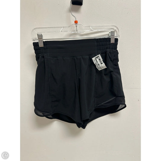 Athletic Shorts By Lululemon In Black, Size: 6