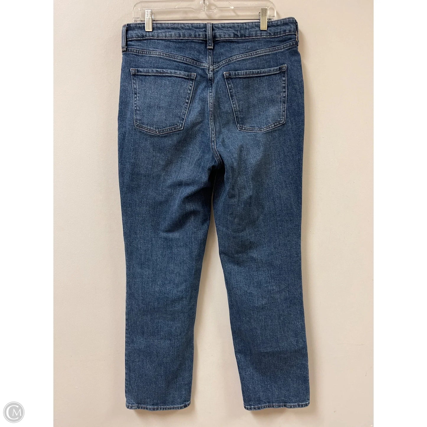 Jeans Straight By Old Navy In Blue Denim, Size: 10