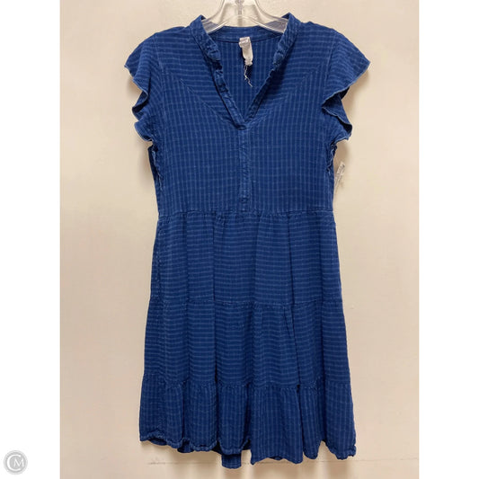 Dress Casual Short By Amadi In Blue, Size: S