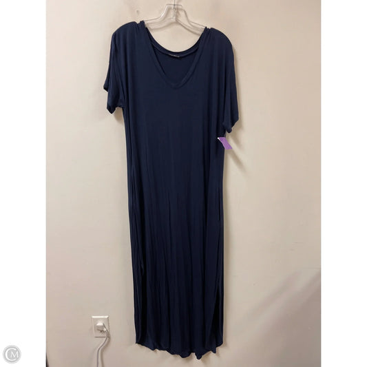 Dress Casual Maxi By Clothes Mentor In Navy, Size: Xl