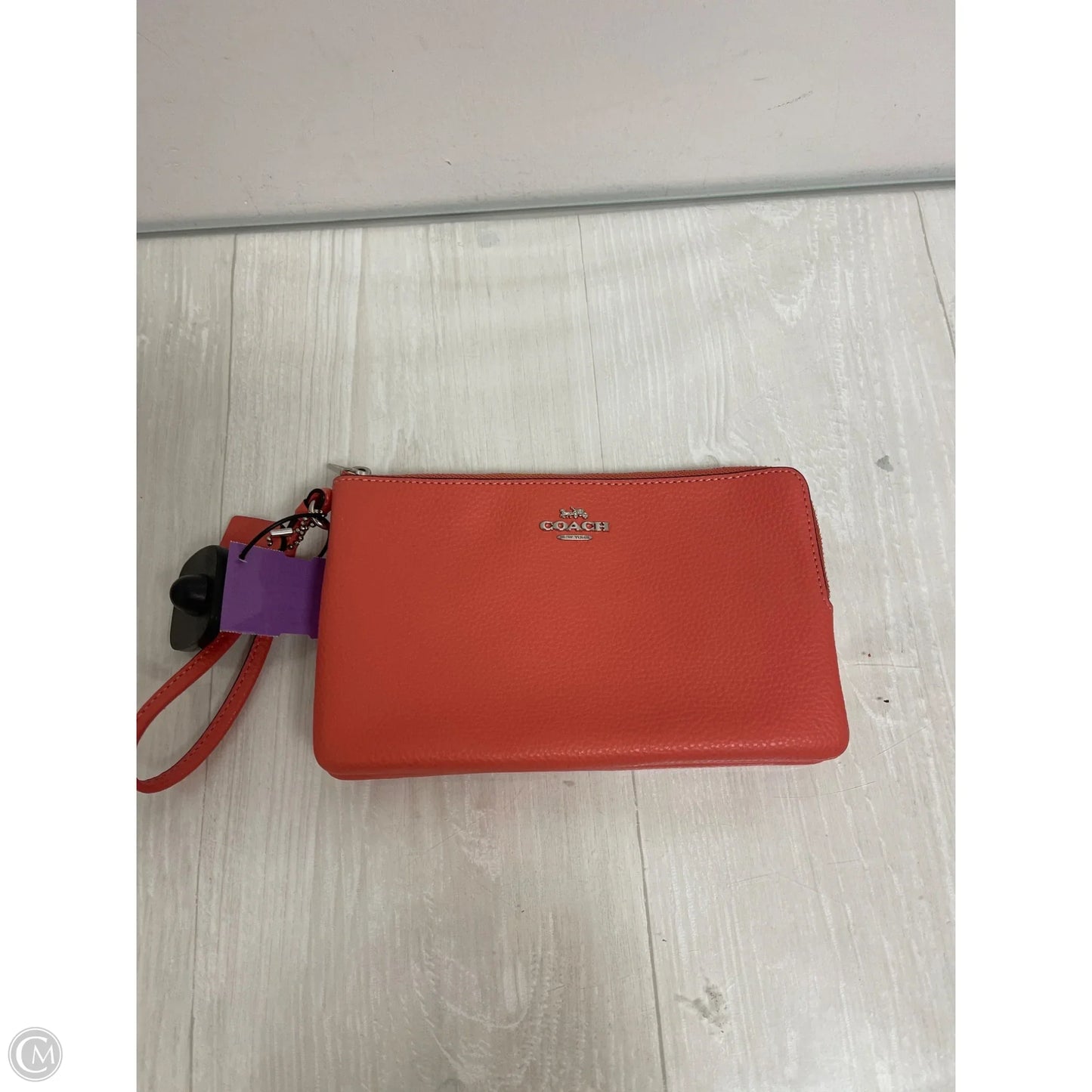 Wristlet Designer By Coach, Size: Large