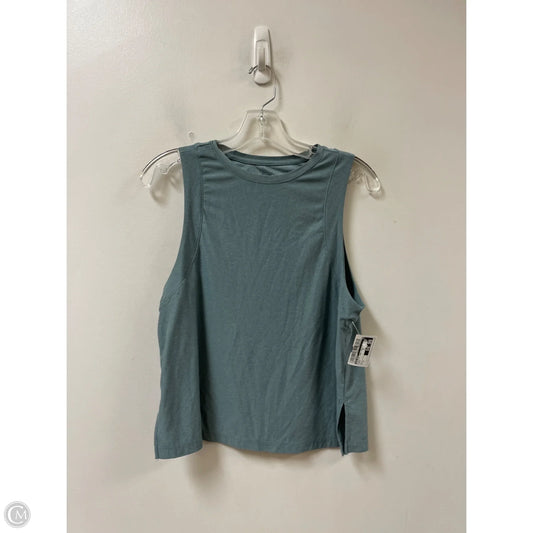 Athletic Tank Top By Old Navy In Green, Size: S
