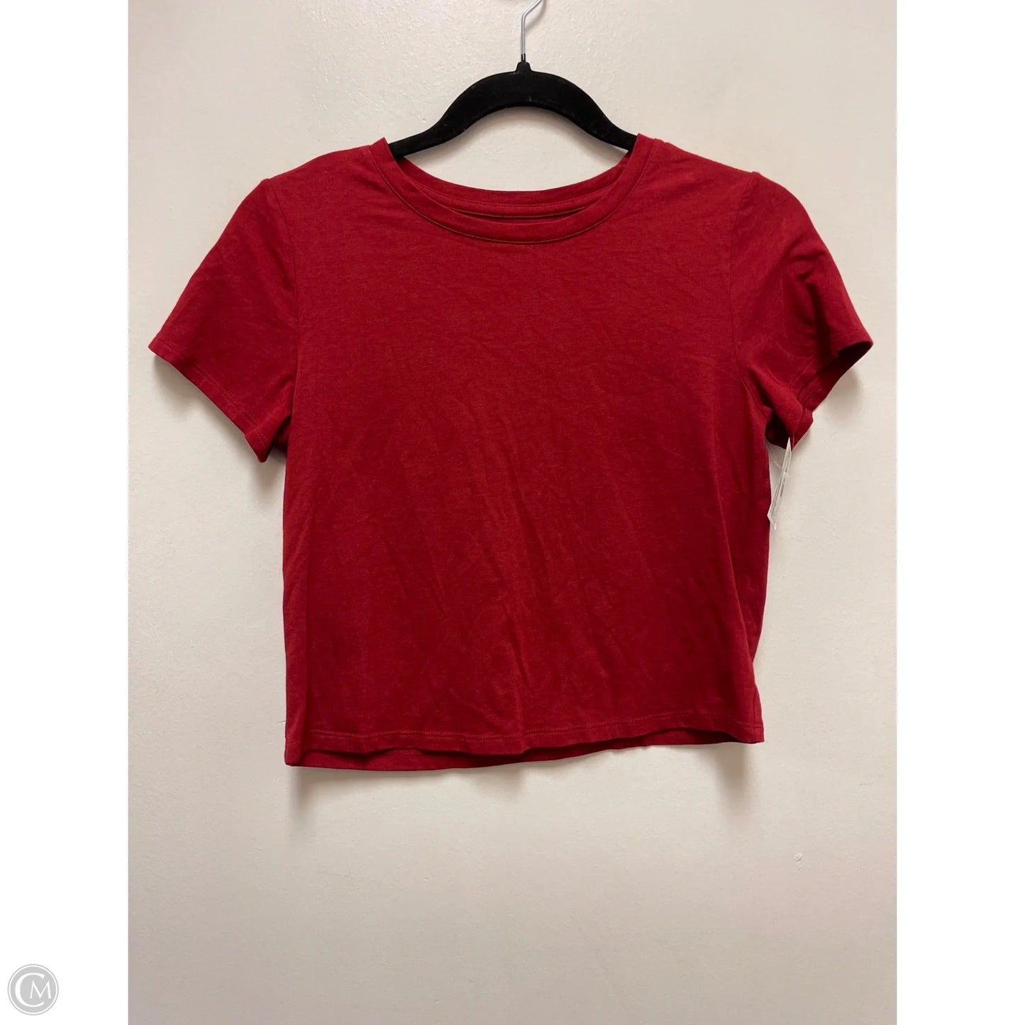 Top Short Sleeve By Old Navy In Red, Size: M