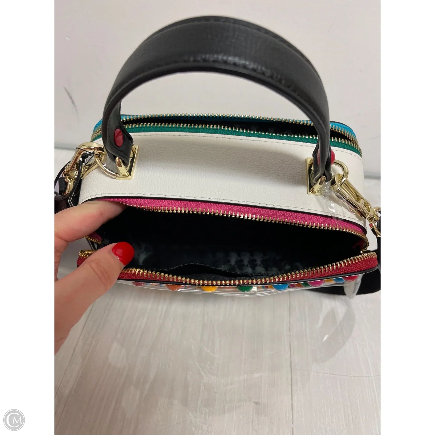 Crossbody Designer By Karl Lagerfeld, Size: Small