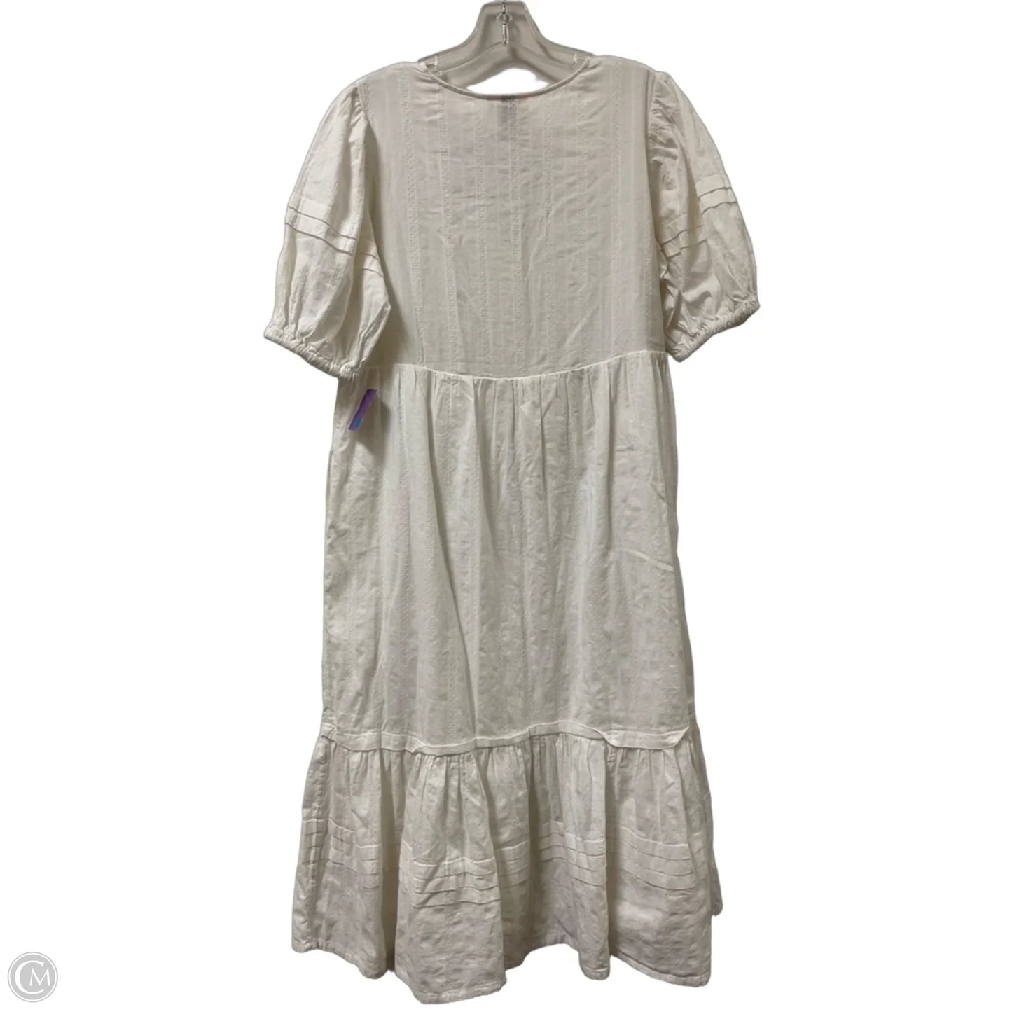Dress Casual Midi By Universal Thread In White, Size: L