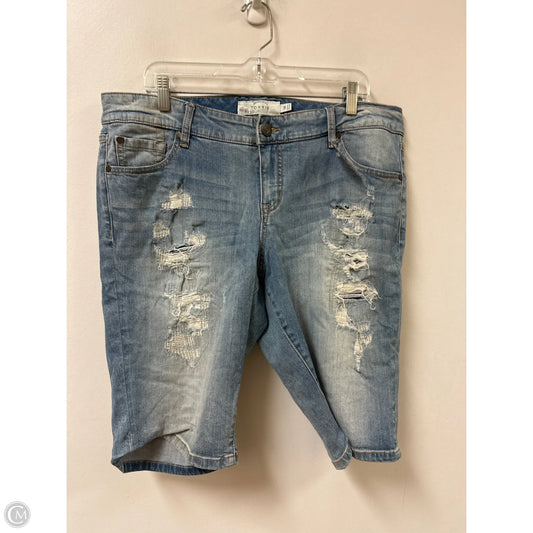 Shorts By Torrid In Blue Denim, Size: 16