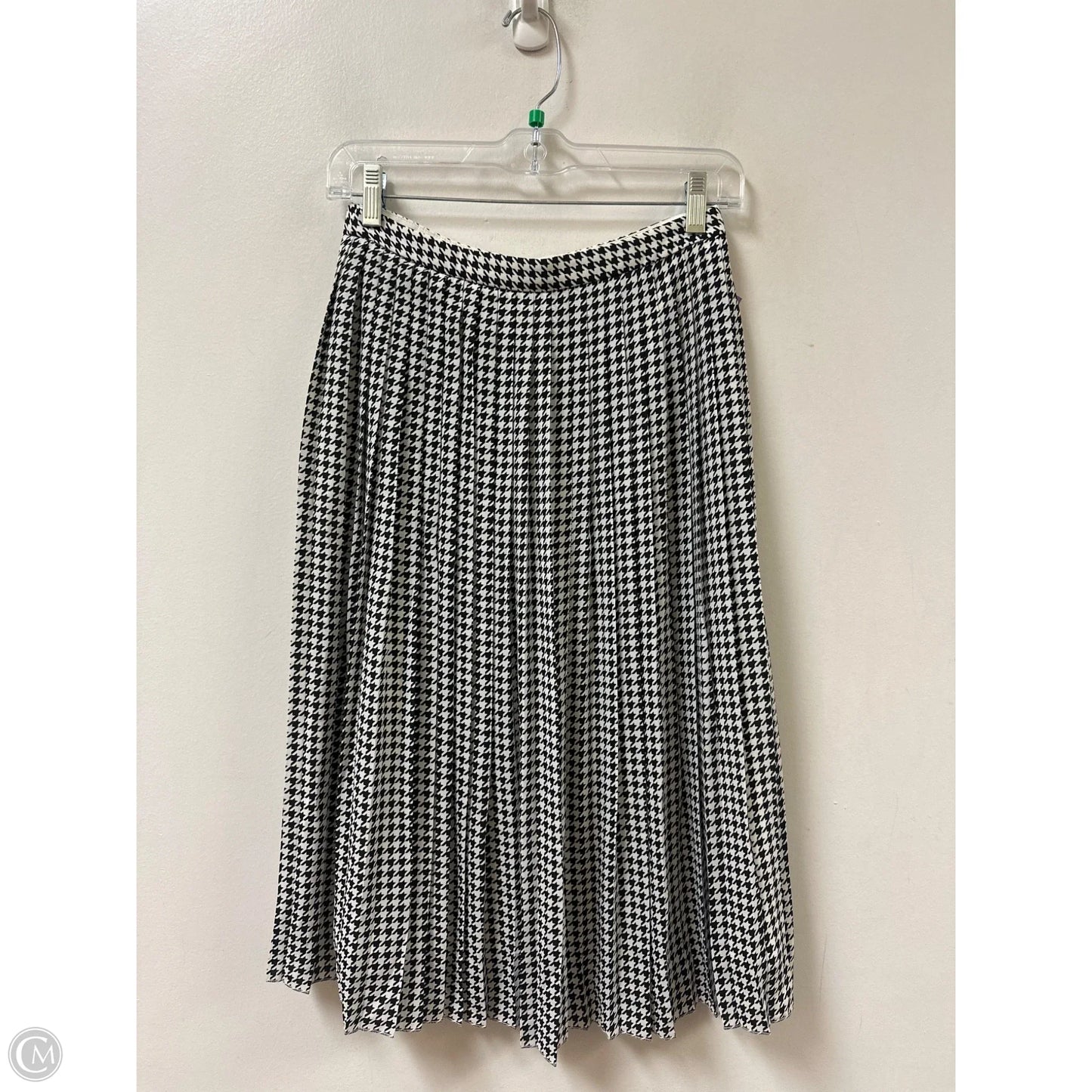 Skirt Midi By J. Crew In Black & White, Size: 2p