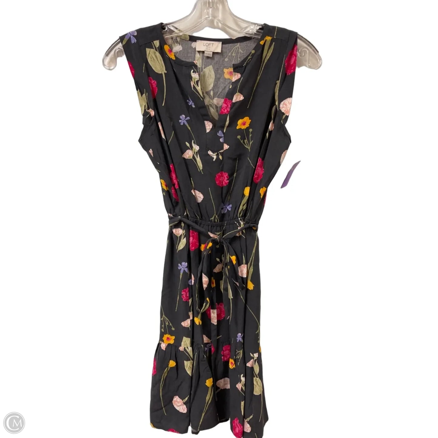 Dress Casual Short By Loft In Floral Print, Size: Xsp