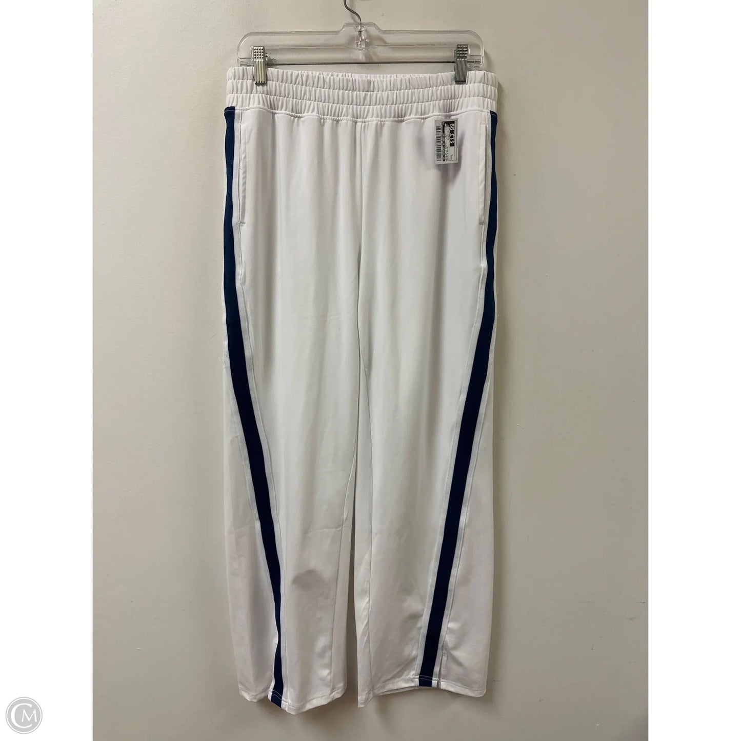 Athletic Pants By 90 Degrees By Reflex In Blue & White, Size: L