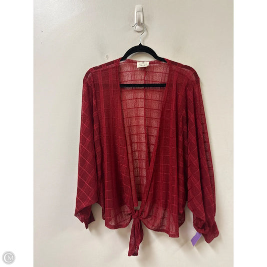 Cardigan By Ember In Red, Size: S