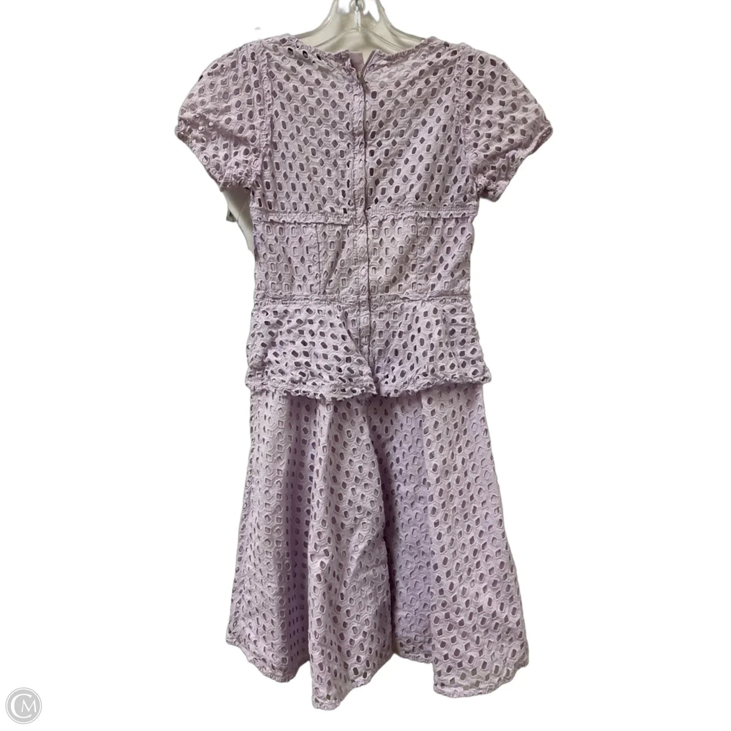Dress Casual Short By Banana Republic In Purple, Size: Xs
