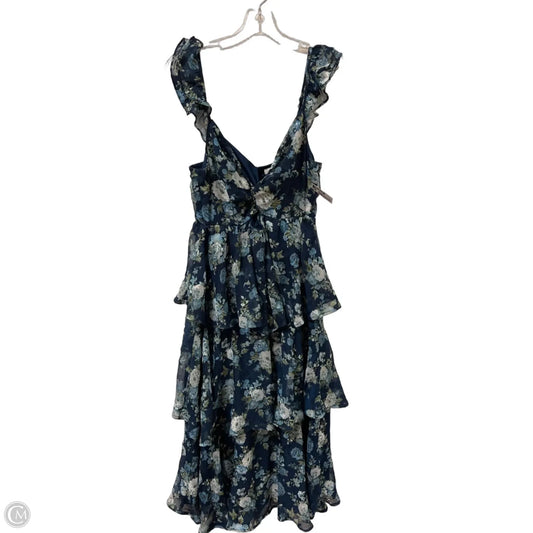 Dress Casual Midi By Altard State In Navy, Size: M