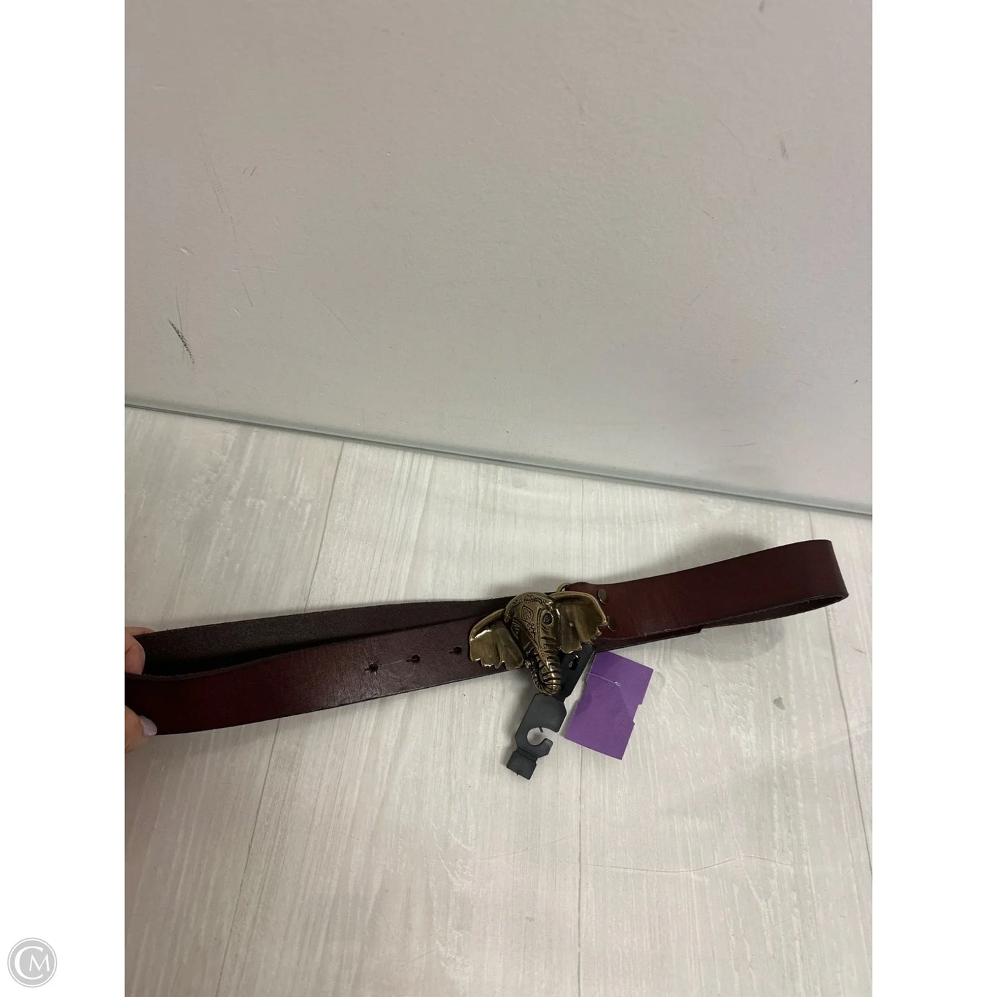 Belt Leather By Clothes Mentor, Size: Medium