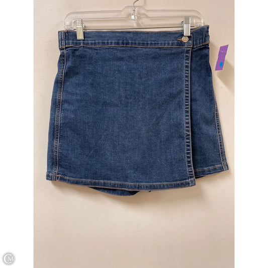 Skort By Crown And Ivy In Blue Denim, Size: 4