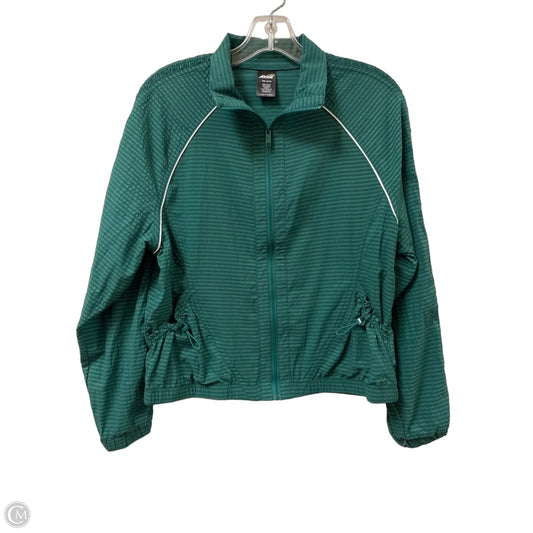 Athletic Jacket By Avia In Green, Size: Xs