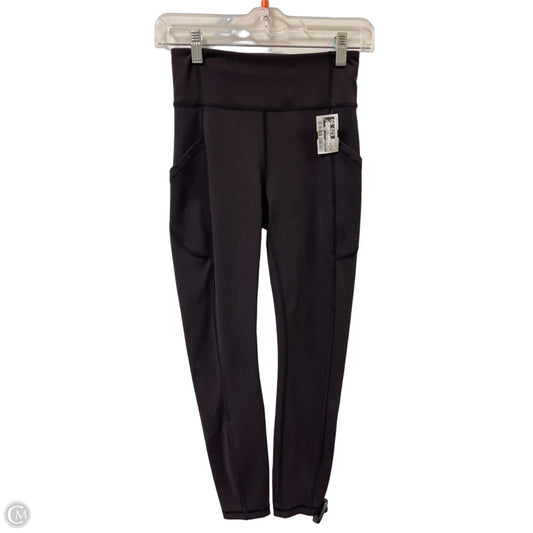 Athletic Leggings By Lululemon In Black, Size: 4