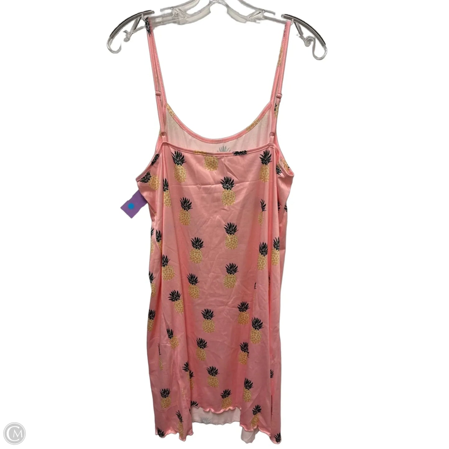 Dress Casual Short By Clothes Mentor In Pink, Size: 1x