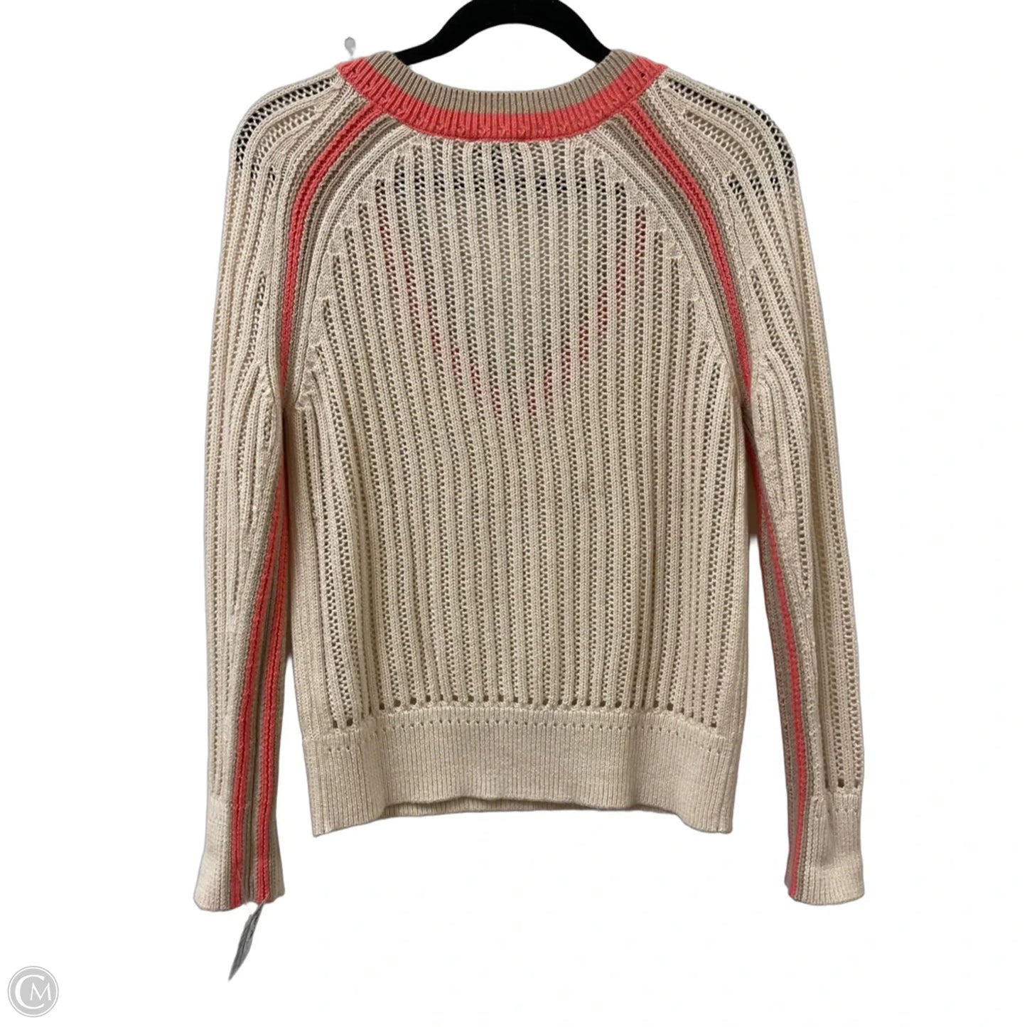 Sweater By Talbots In Brown & Pink, Size: Xs