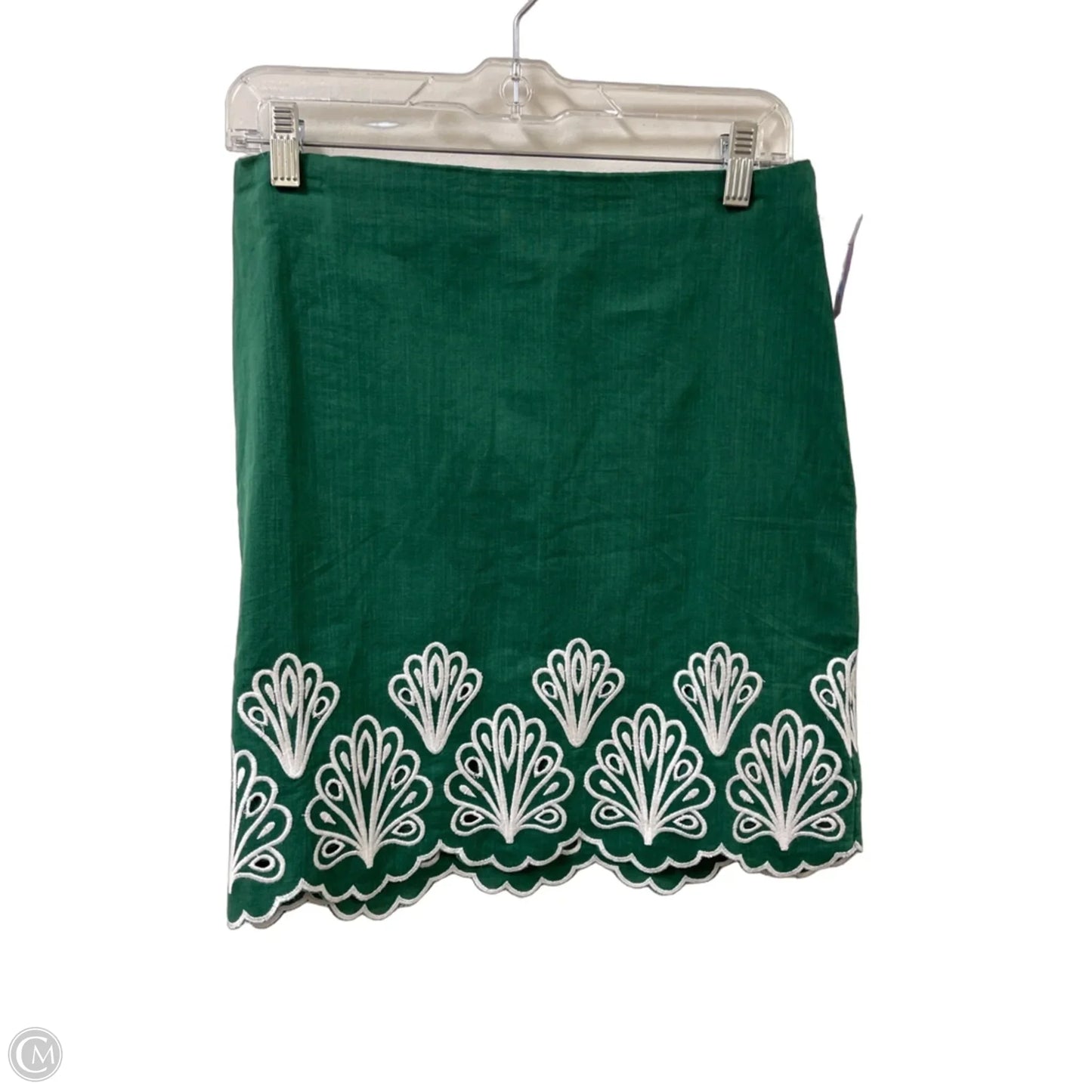 Skirt Mini & Short By Talbots In Green, Size: 4p