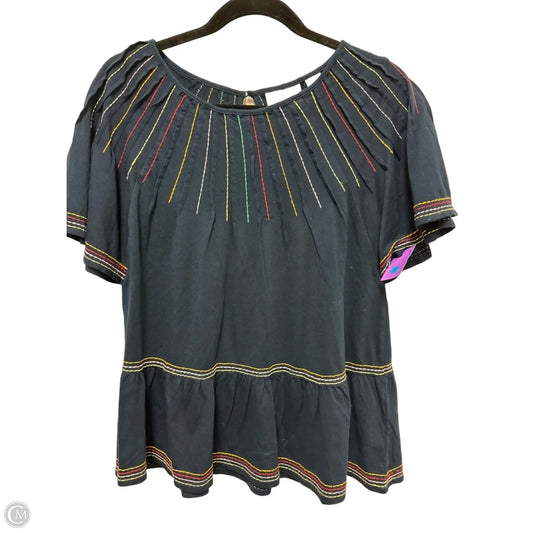 Top Short Sleeve By Maeve In Navy, Size: Xs
