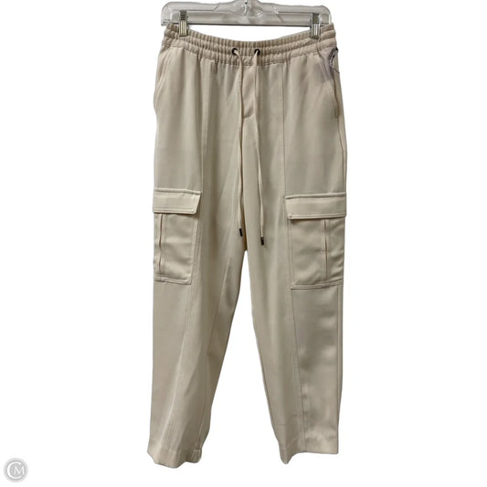 Athletic Pants By Banana Republic In Cream, Size: 2