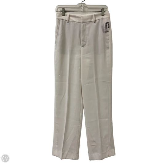Pants Wide Leg By Zara In White, Size: 2