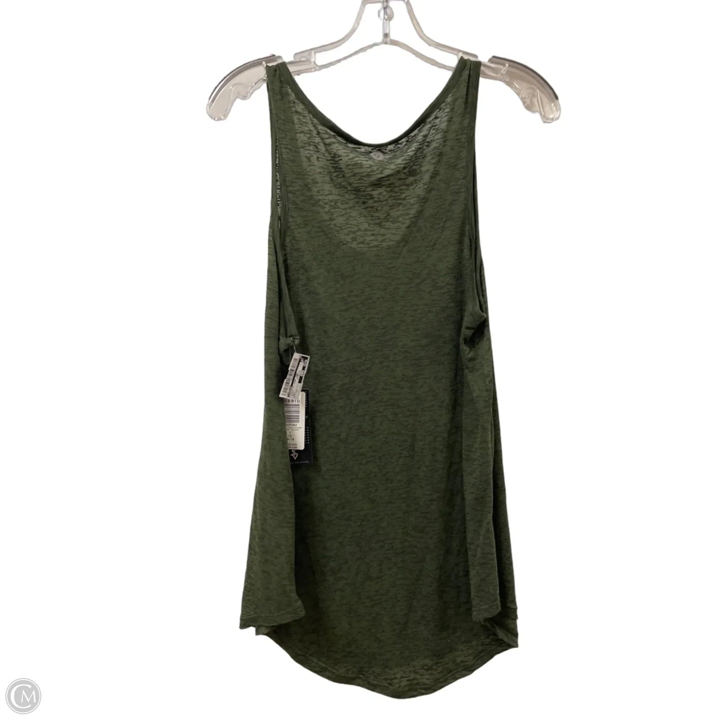 Athletic Tank Top By Torrid In Green, Size: 1x