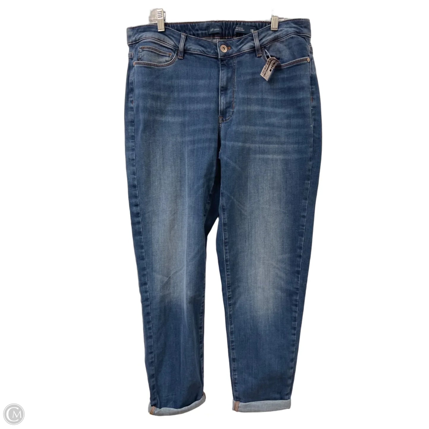 Jeans Boyfriend By J. Jill In Blue Denim, Size: 18