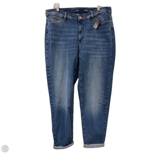Jeans Boyfriend By J. Jill In Blue Denim, Size: 18