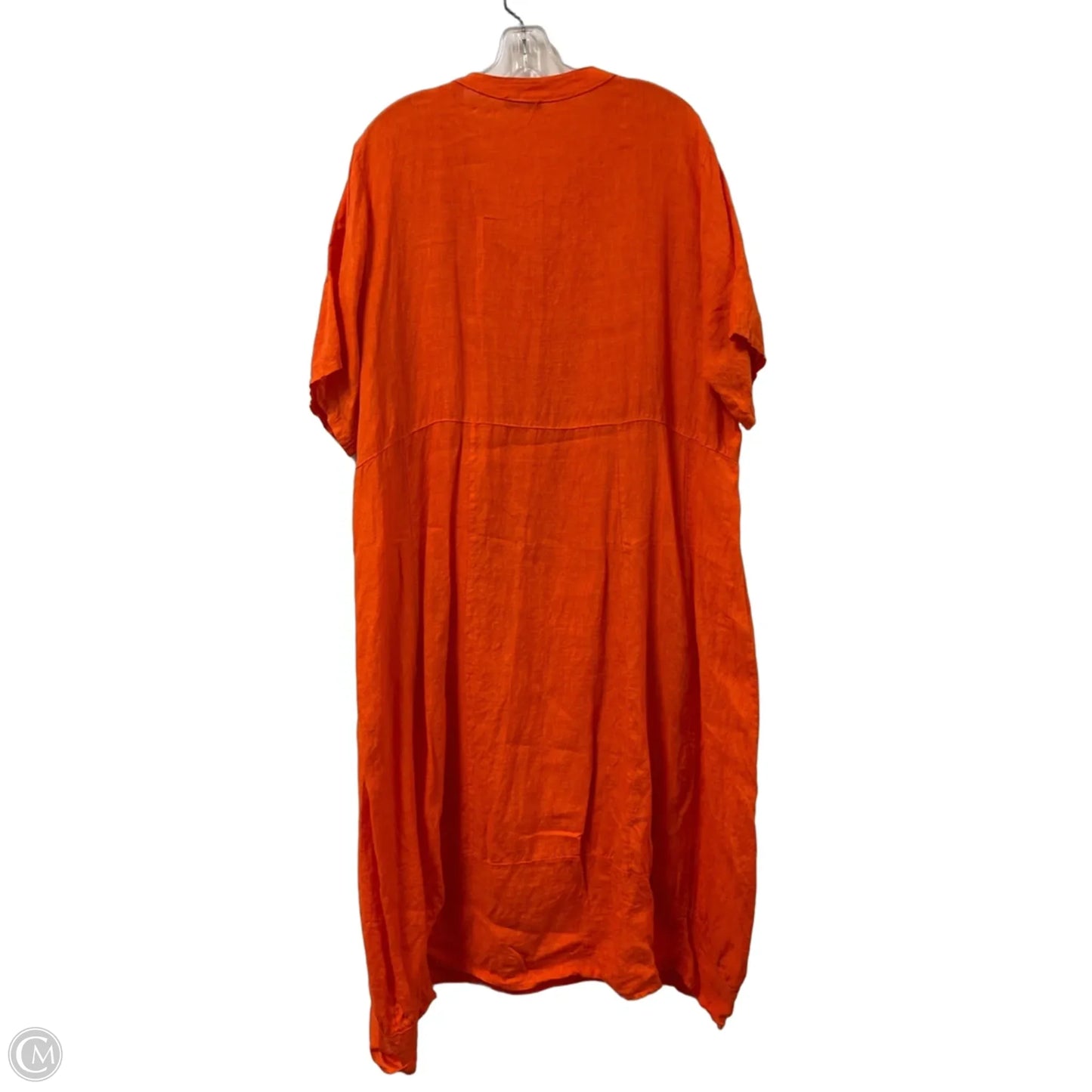 Dress Casual Maxi By M Made In Italy In Orange, Size: L